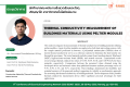 INVESTIGATION OF THE PV MODULE ELECTRICAL PERFORMANCE AND THE CORROSION EXPANSION BY PYTHON IMAGE PROCESSING